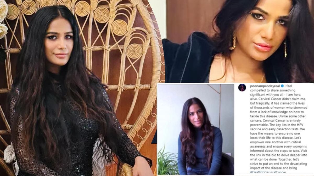 poonam pandey alive death news instagram post à¤à¥à¤¯à¤¾ à¤ªà¥à¤¨à¤® à¤ªà¤¾à¤à¤¡à¥ à¤à¤¿à¤à¤¦à¤¾ à¤¹à¥?