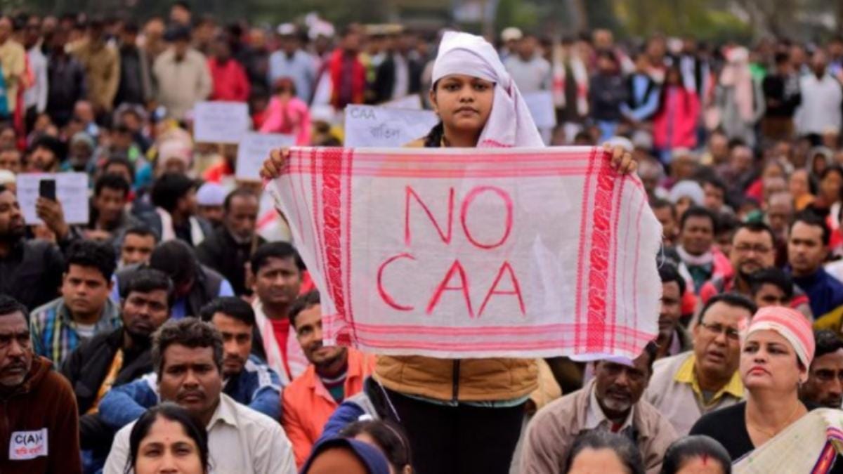 Protest against CAA in India