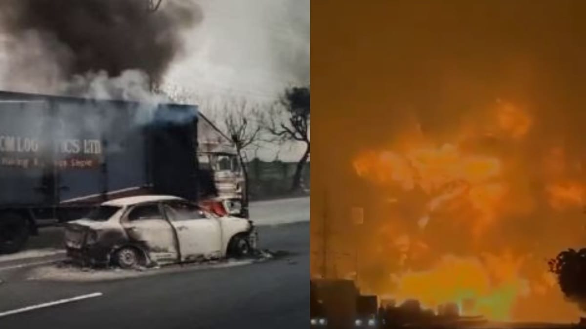 Jaipur lpg tanker blast today
