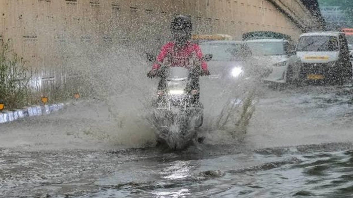 Rain in jaipur