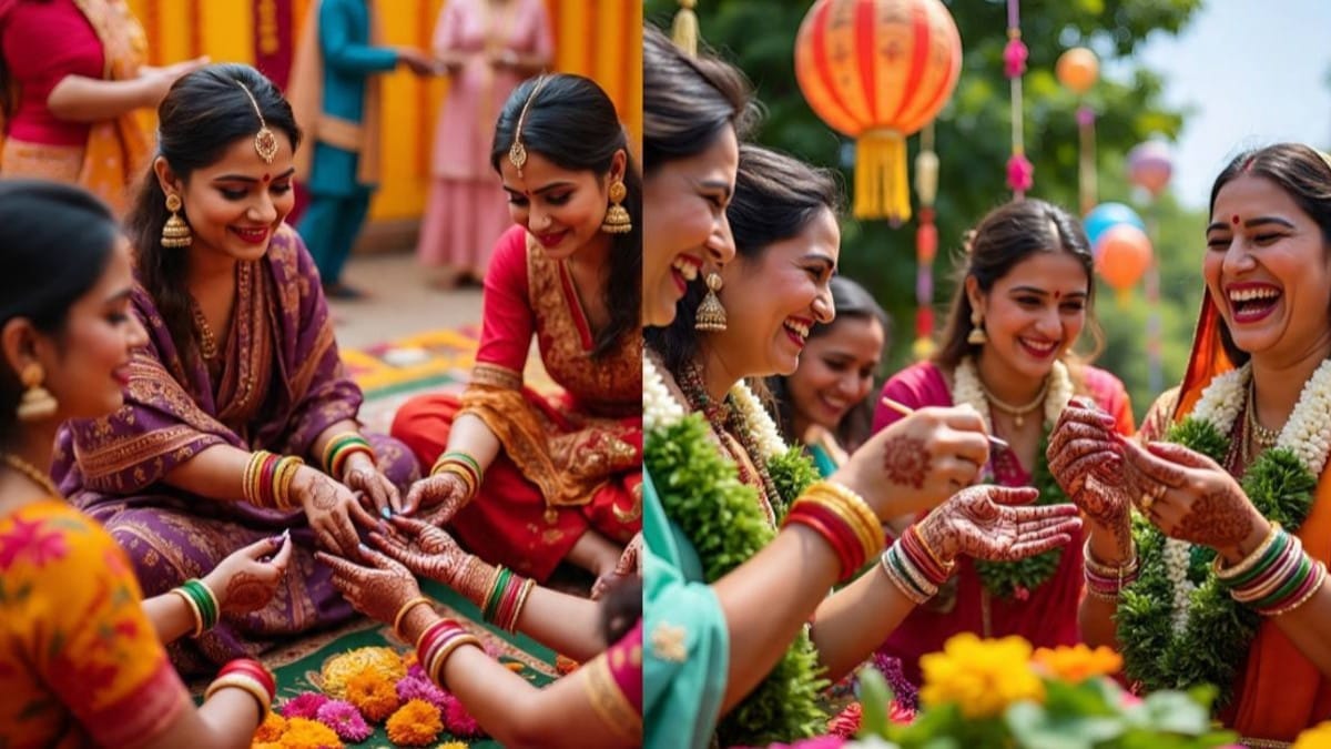 Teej festival celebrations