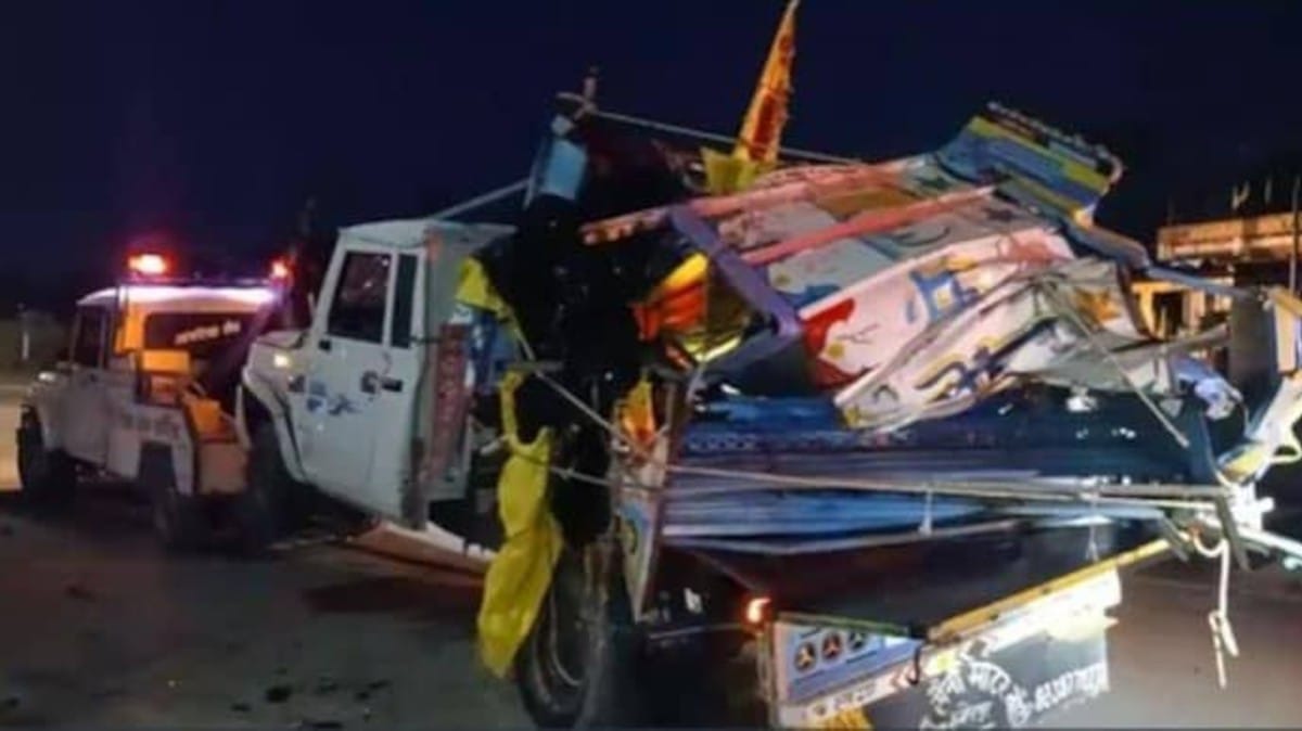 Dausa accident site