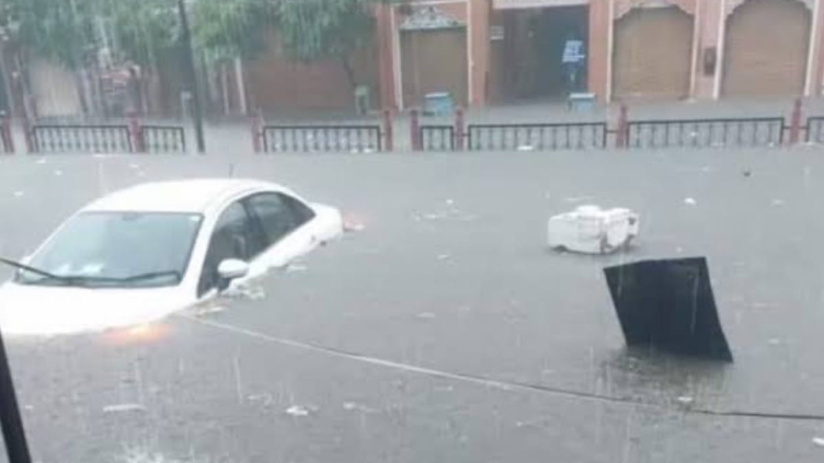 Heavy rain rajasthan districts