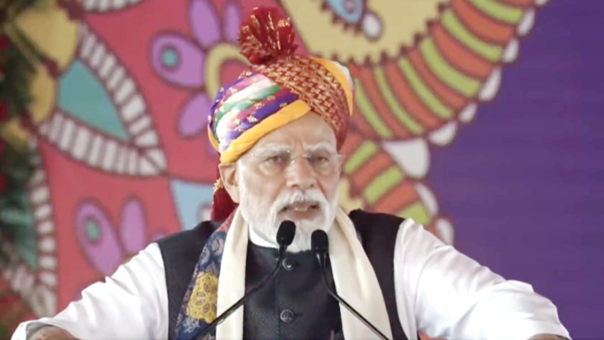 Pm modi banswara rally