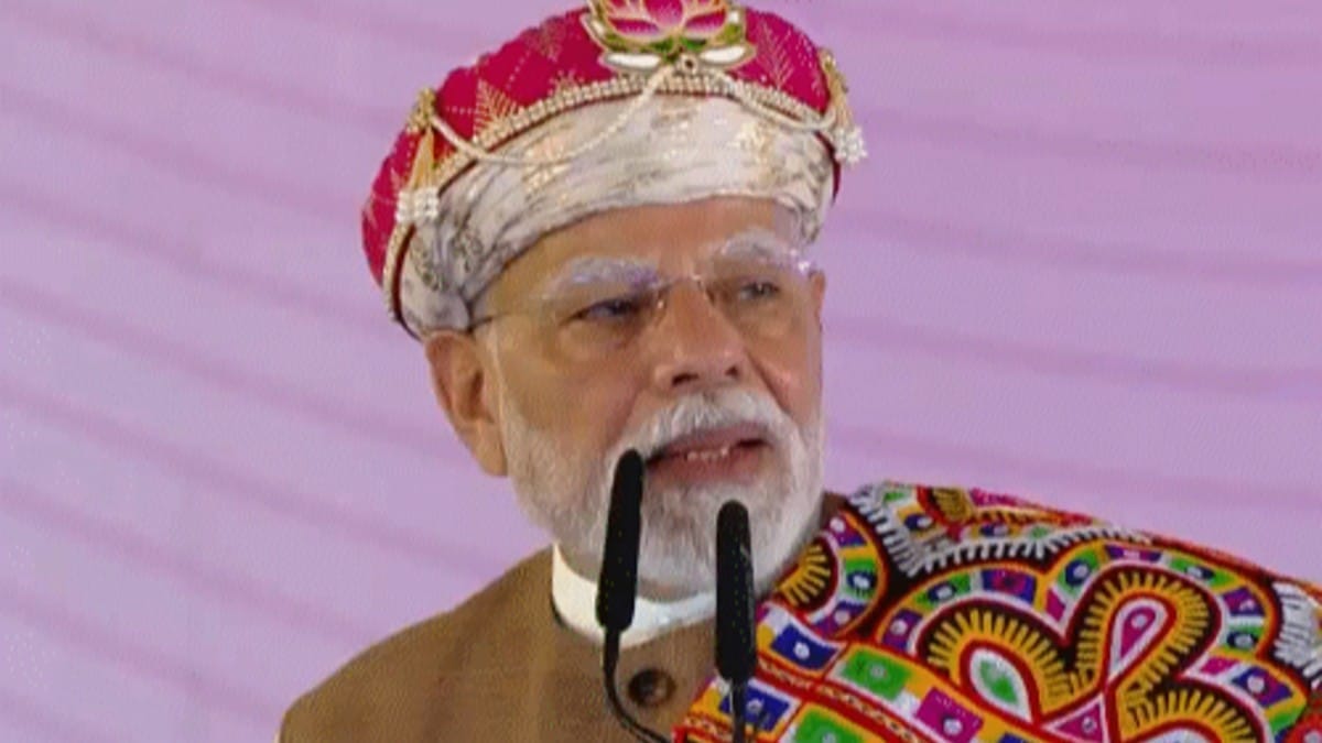 Pm modi dhar speech