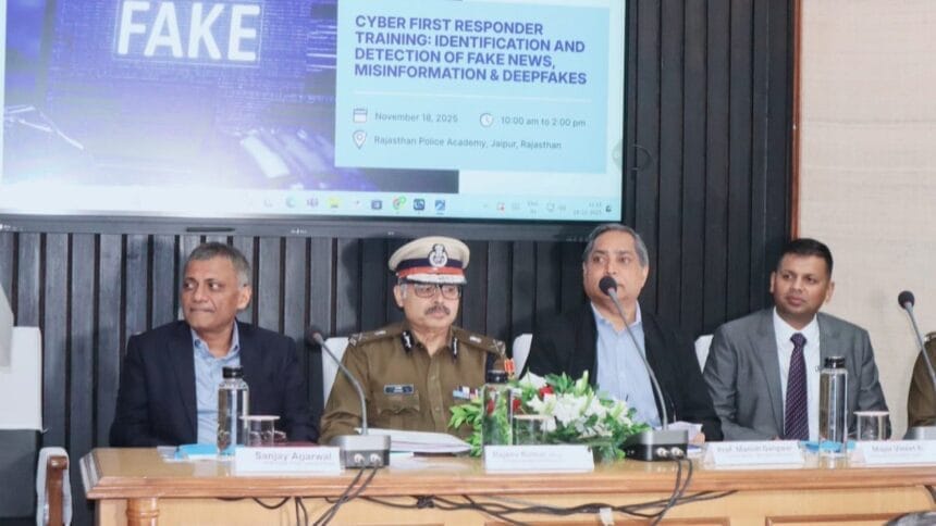 Jaipur Cyber Workshop Journalist Training on Cyber Threats and Deepfake Challenges