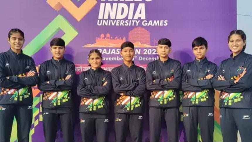 Sikar Women Kho Kho Team Historic Victory at Khelo India University Games