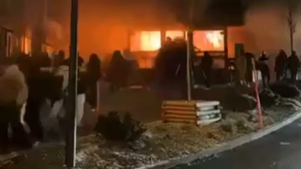 Crans Montana Bar Explosion During New Year Celebration