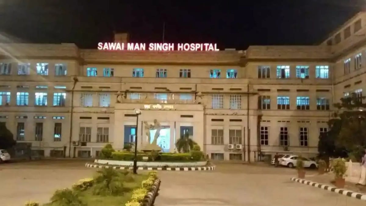 Jaipur Sawai Mansingh Hospital ICU Water Crisis