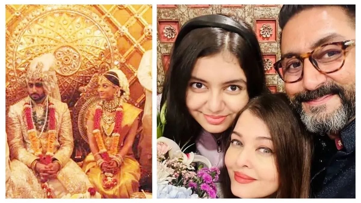 Aishwarya Abhishek Wedding Anniversary Photos