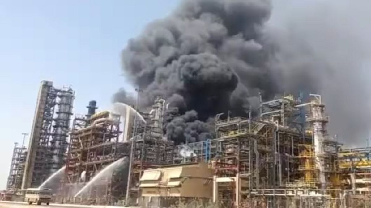 balotra refinery fire accident