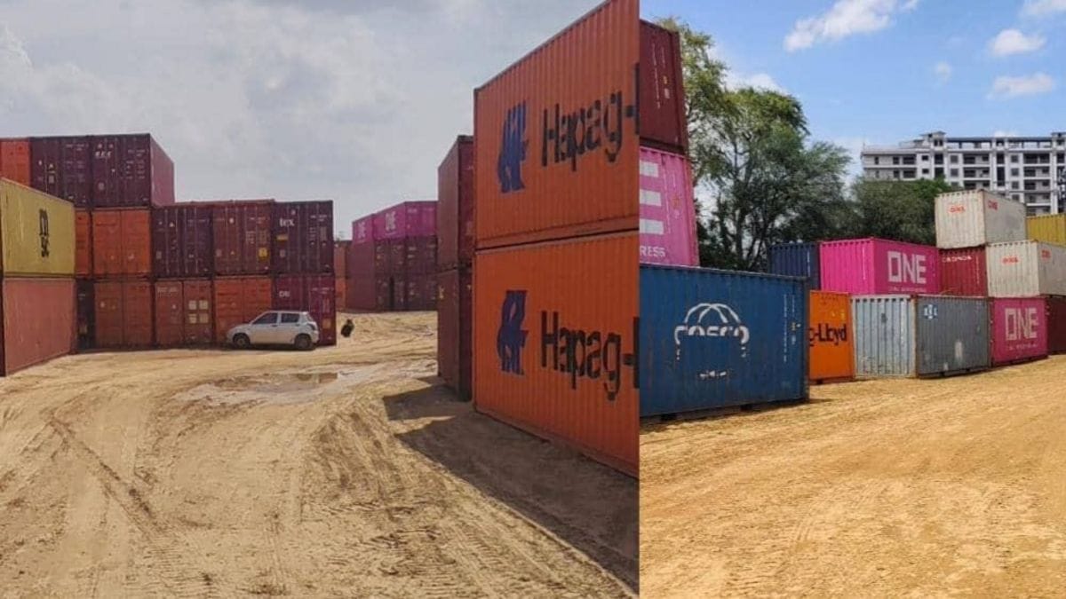 jaipur container yard empty