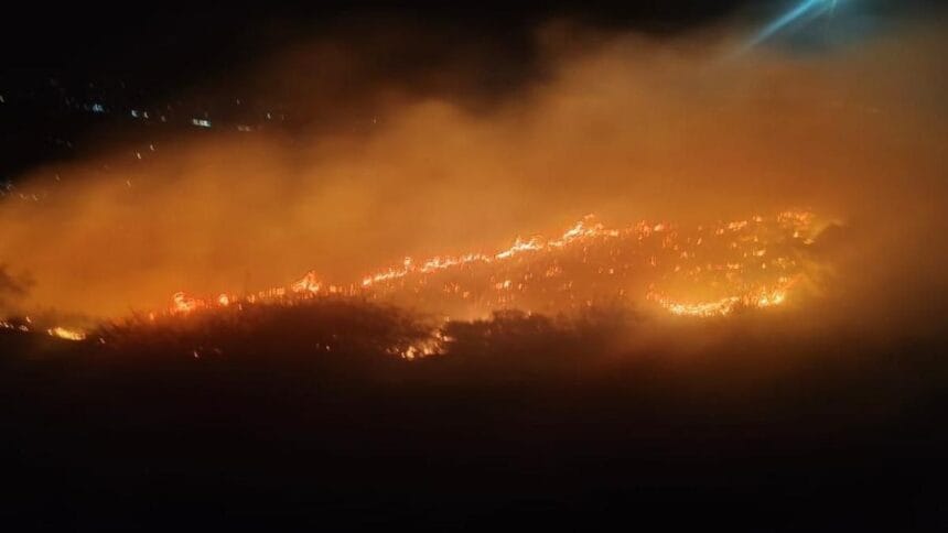 sikar harsh parvat fire