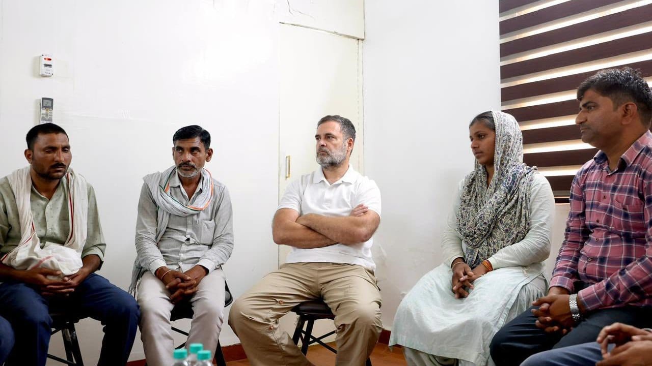 Rahul Gandhi NEET student family