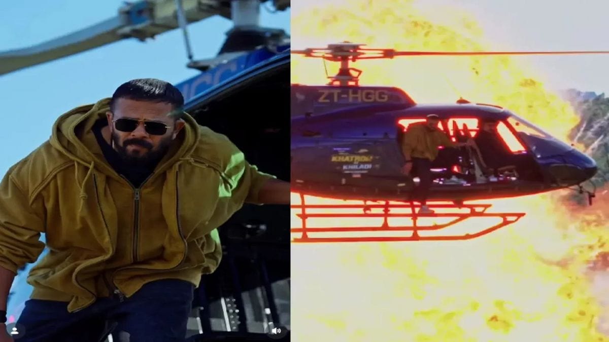 Khatron Ke Khiladi Rohit Shetty Entry