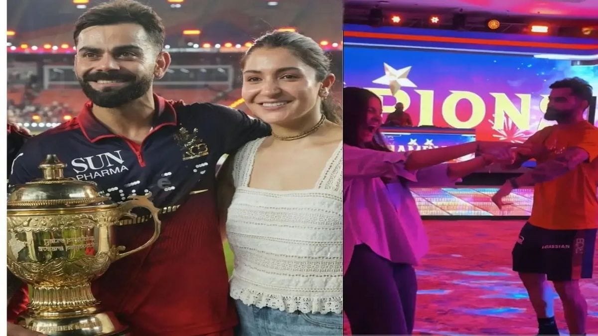 Anushka Sharma Virat Kohli Celebration