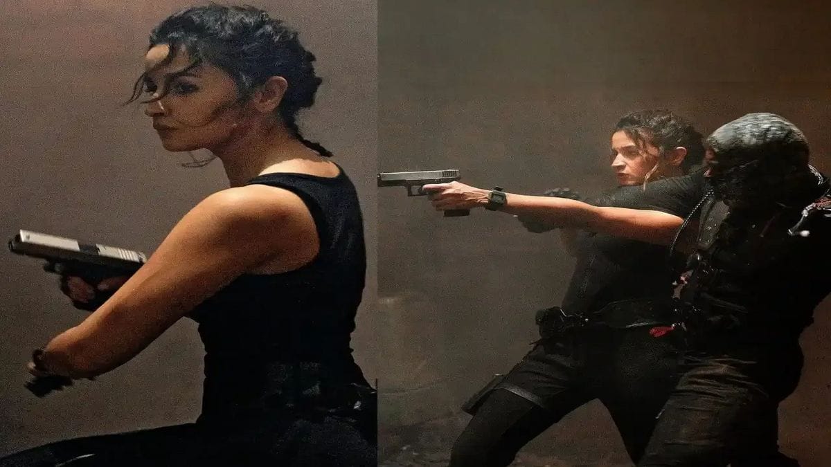 Alia Bhatt Alpha Action Training