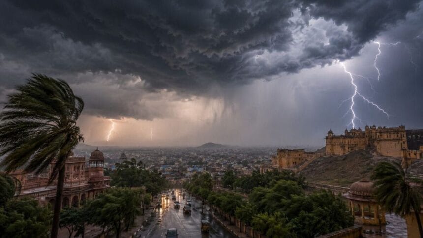 rajasthan monsoon heavy rain