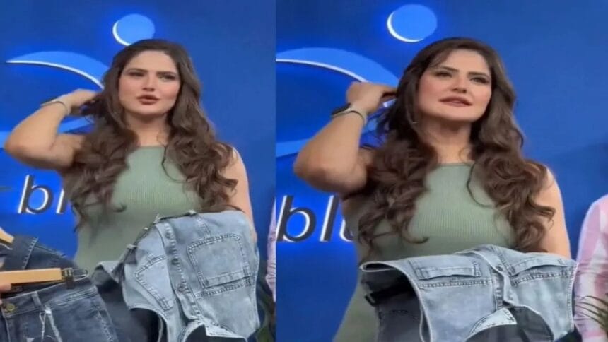 Zareen Khan Angry Paps