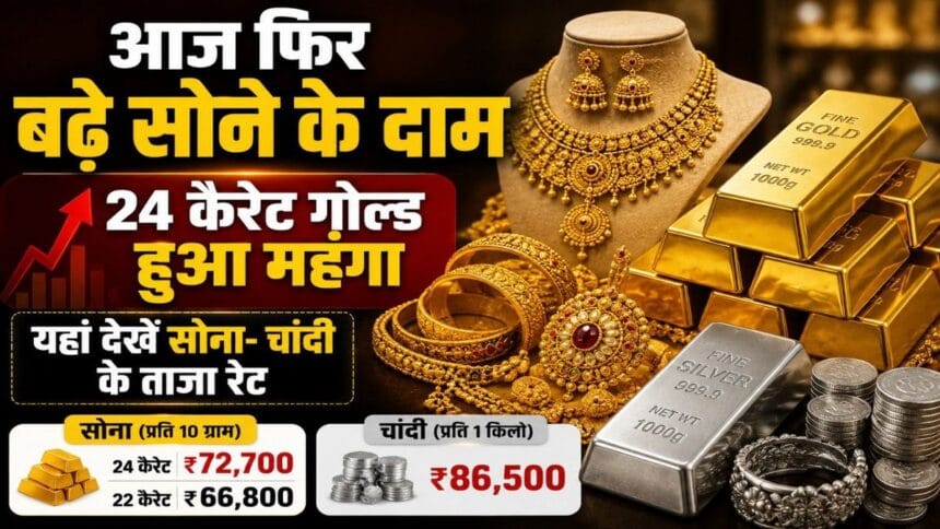 gold silver price update