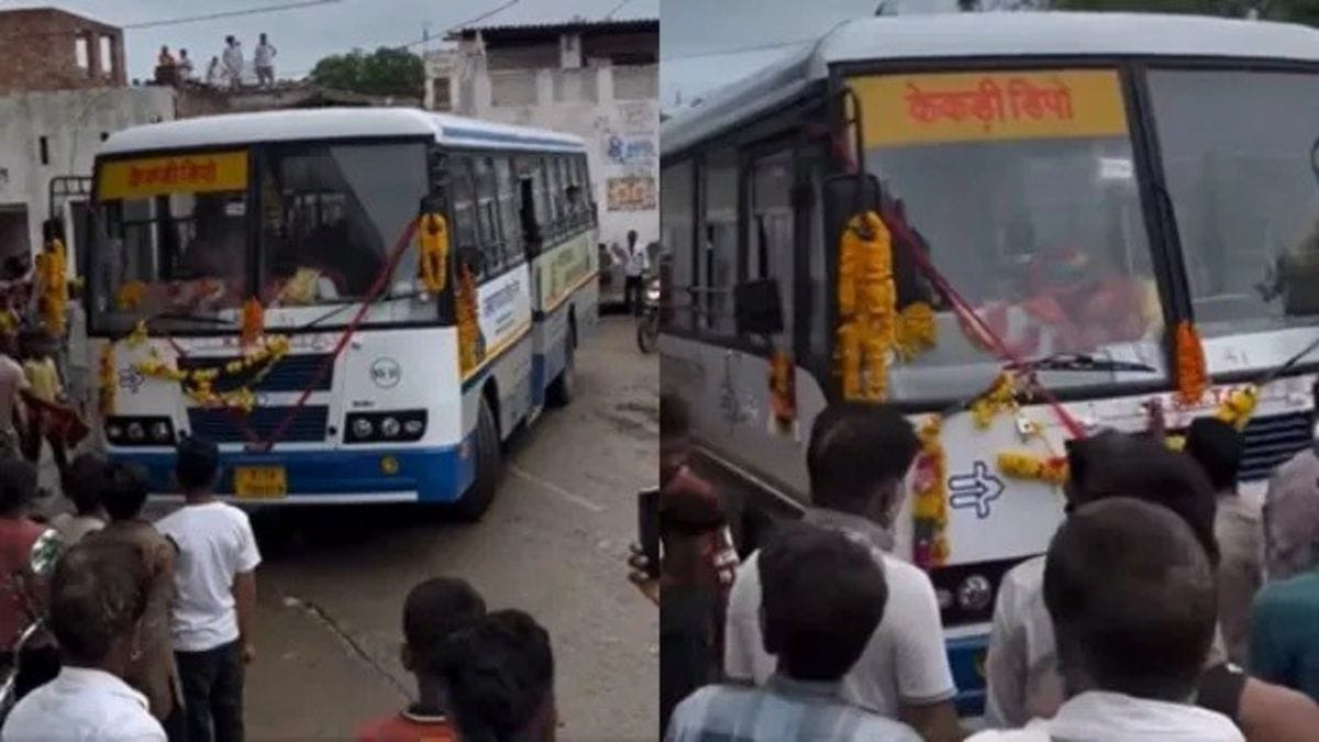 rajasthan roadways bus celebration