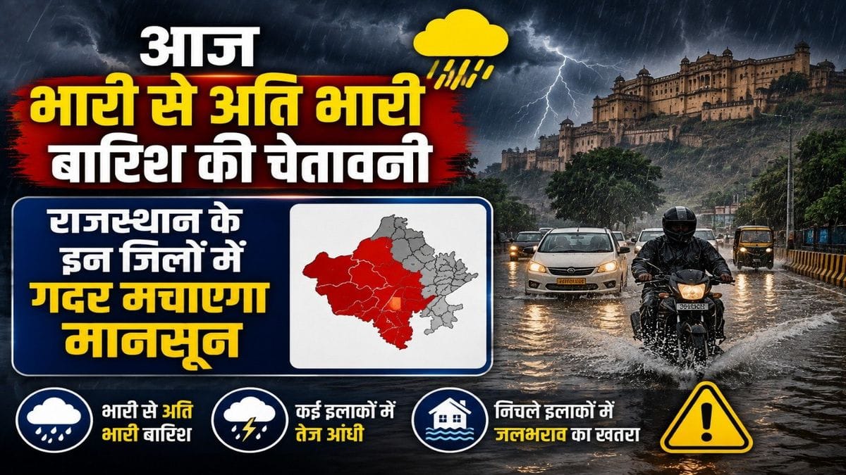 rajasthan weather monsoon alert