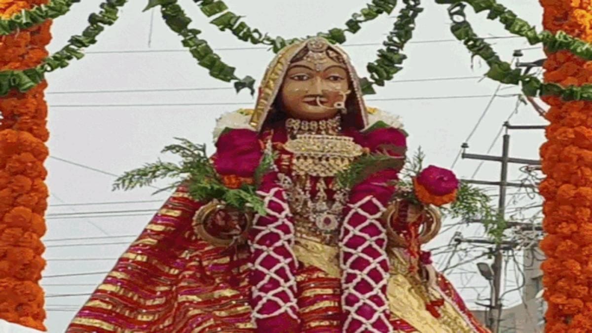 sikar teej mata shahi sawari celebration