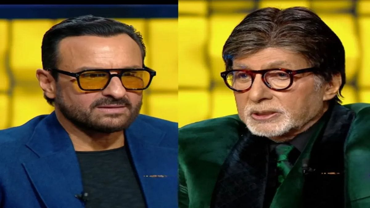 amitabh bachchan saif ali khan kbc