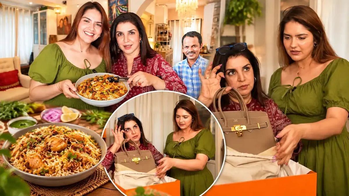 Anjali Anand Luxury Bags Farah Khan
