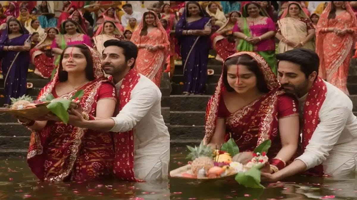 ayushmann sharvari ye prem mol liya song