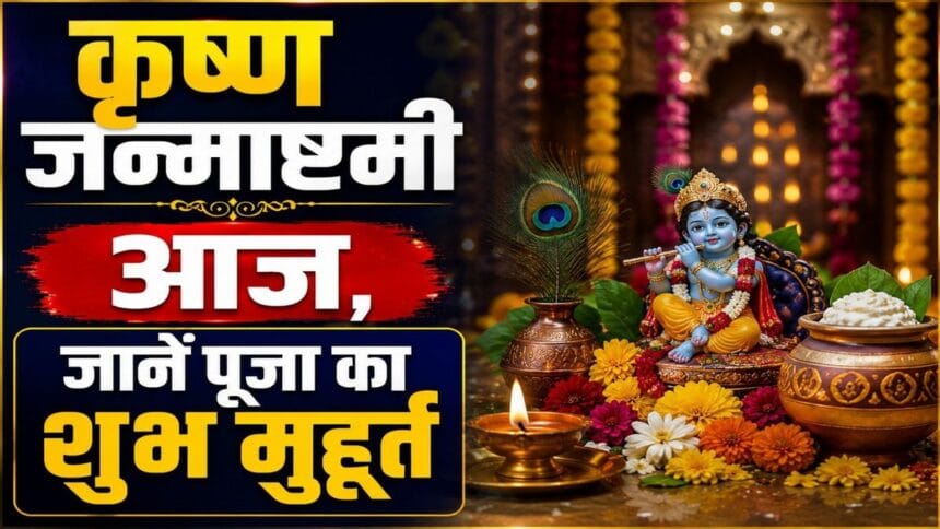 krishna janmashtami puja muhurat