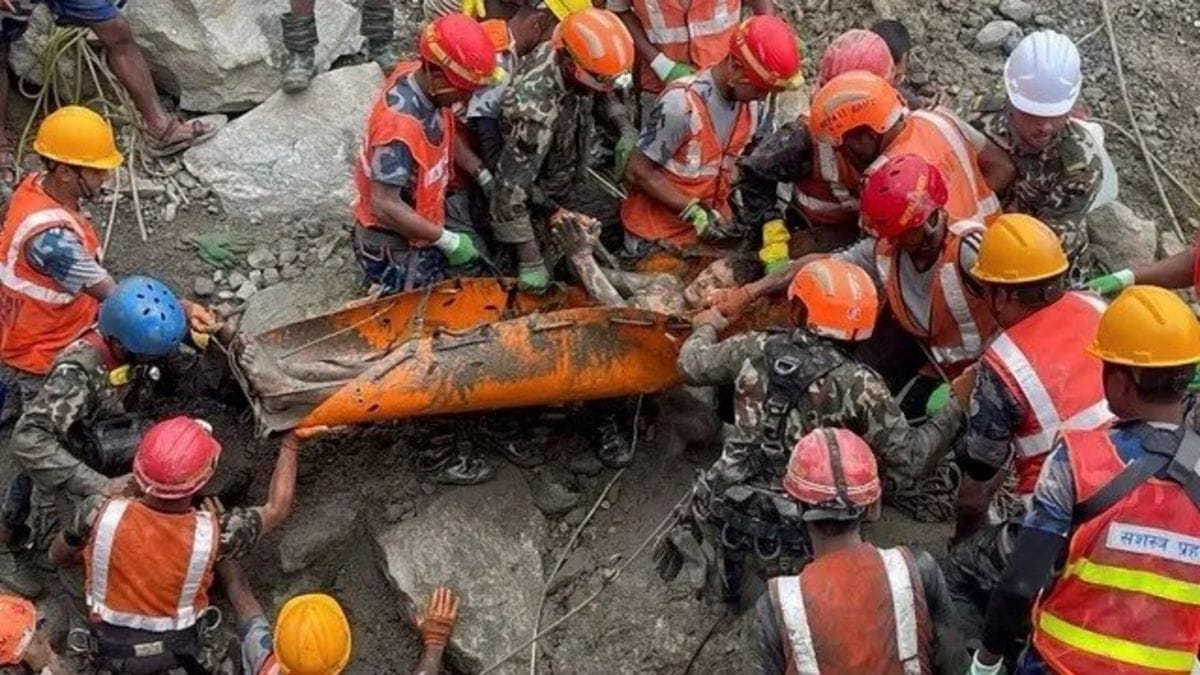 nepal flood rescue operation