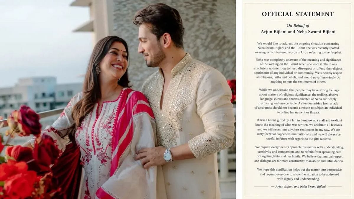 arjun bijlani wife controversy