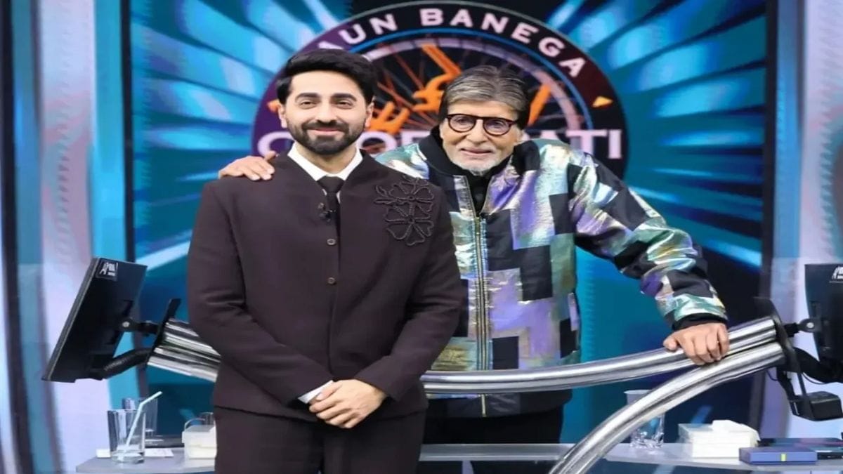 Ayushmann Khurrana Amitabh Bachchan KBC