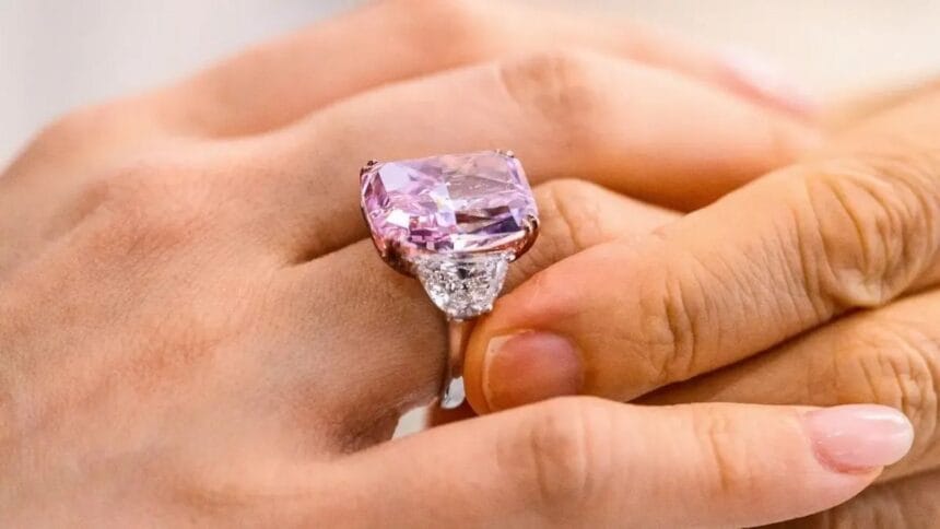 Bvlgari Pink Diamond Ring
