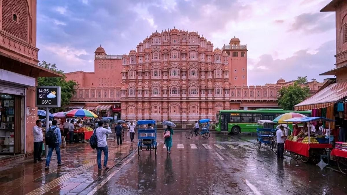 rajasthan weather rain alert
