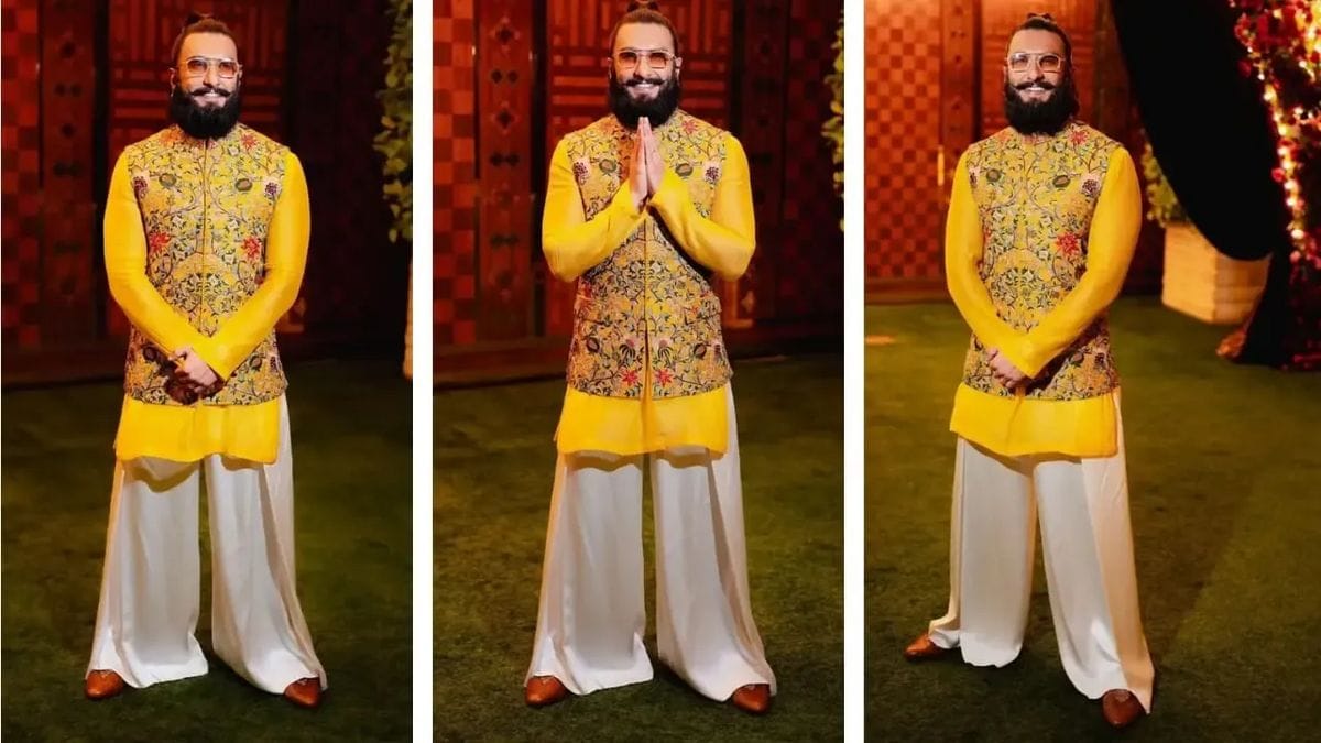 Ranveer Singh Yellow Outfit